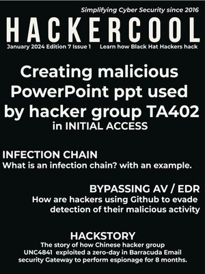 cover image of Hackercool Magazine
